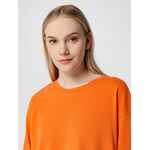 Футболка унисекс оверсайз STREET VIBES, оранжевая, размер XS/S