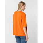 Футболка унисекс оверсайз STREET VIBES, оранжевая, размер XS/S