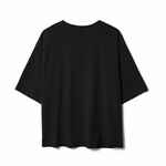 Футболка унисекс оверсайз STREET VIBES, черная, размер XS/S