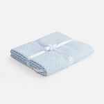 Плед SAGUNT, светло-синий