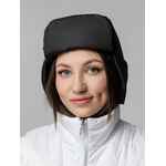 Шапка-ушанка SHELTER, черная