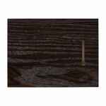 Плакетка PLAQUE, малая, венге с золотистой пластиной