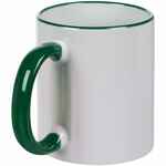 Кружка RIMO для сублимационной печати, темно-зеленая