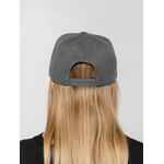 Бейсболка SNAPBACK с прямым козырьком, серая