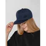 Бейсболка SNAPBACK с прямым козырьком, темно-синяя