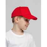Бейсболка детская STANDARD KIDS, красная