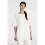 Футболка унисекс T2, молочно-белая, размер XS/S