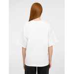 Футболка оверсайз унисекс LEGACY, белая, размер XS