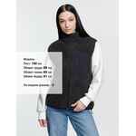 Жилет унисекс FURY BW, темно-серый (графит), размер XS