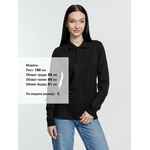 Рубашка поло с длинным рукавом PRIME LSL, черная, размер S