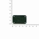 Лейбл кожаный BETA, S, зеленый