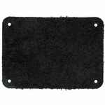 Лейбл кожаный BETA, XL, черный