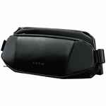 Сумка кросс-боди FLIPSLING, черная с зеленым