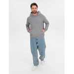 Худи оверсайз унисекс OUTSHINE, серое, размер XS/S