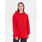 Худи оверсайз унисекс OUTSHINE, красное, размер XS/S