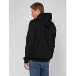 Худи унисекс с карманом на груди CHEST POCKET, черное, размер XS/S