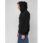 Худи унисекс с карманом на груди CHEST POCKET, черное, размер XS/S