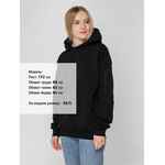 Худи унисекс HAND SOME, черное, размер XS/S