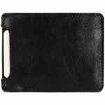 Портмоне ARRIVAL, черное с красным