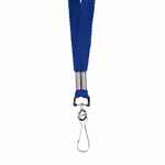 Лента с карабином COLORPLAN, синяя