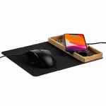 Настольный органайзер MIDSTREAM с зарядкой и ковриком для мыши