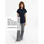 Рубашка поло женская VIRMA PREMIUM LADY, темно-синяя, размер S