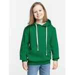 Толстовка с капюшоном детская KIRENGA KIDS, зеленая, 10 лет