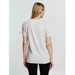 Футболка унисекс T-BOLKA 160, молочно-белая, размер XS