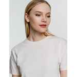 Футболка унисекс T-BOLKA 160, молочно-белая, размер L