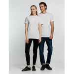 Футболка унисекс T-BOLKA 160, молочно-белая, размер M