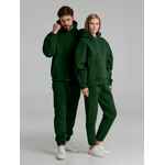 Худи KULONGA OVERSIZE, темно-зеленое, размер ХL/ХХL