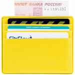 Чехол для карточек DEVON, желтый