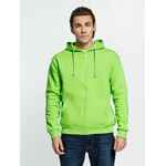 Толстовка на молнии с капюшоном SIVERGA HEAVY, зеленое яблоко, размер XS