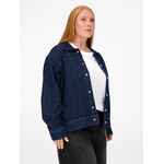 Куртка джинсовая O1, темно-синяя, размер XS/S