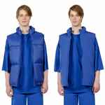 Жилет двусторонний V2, синий, размер XS/S