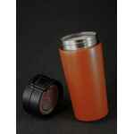 Термостакан с ситечком NO LEAK INFUSER, оранжевый