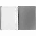 Ежедневник SPRING SHALL, недатированный, черный с серым