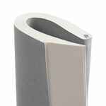 Ежедневник FLAT LIGHT, недатированный, серый