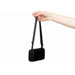 Зонт складной COLOR ACTION, в кейсе, черный