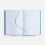 Ежедневник PEEL, недатированный, голубой