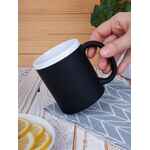 Кружка STOPSPOT с покрытием софт-тач, черная