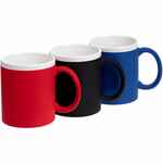 Кружка STOPSPOT с покрытием софт-тач, черная