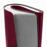 Ежедневник NEBRASKA FLEX, недатированный, бордовый с серебристым