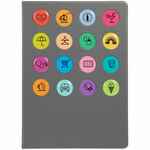 Ежедневник «История изобретений», недатированный, серый