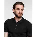Рубашка поло мужская ADAM, черная, размер S