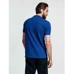 Рубашка поло мужская ADAM, ярко-синяя, размер S