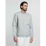 Свитшот унисекс DELTA, серый меланж, размер S