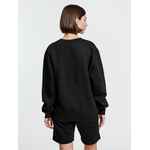 Свитшот унисекс DELTA, черный, размер XXL