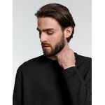 Свитшот унисекс DELTA, черный, размер S