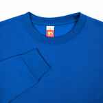 Свитшот унисекс DELTA, ярко-синий, размер L